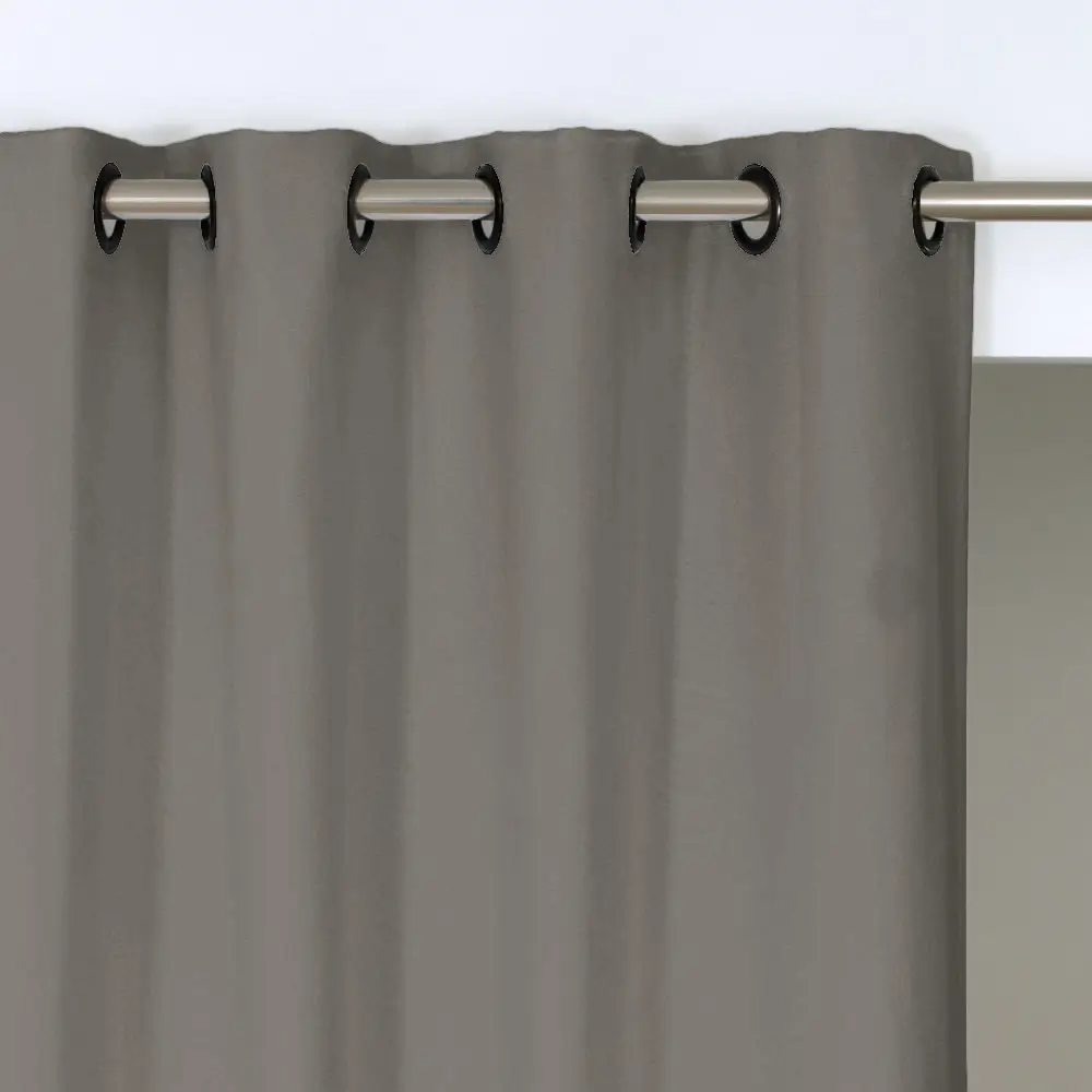 Grey curtains