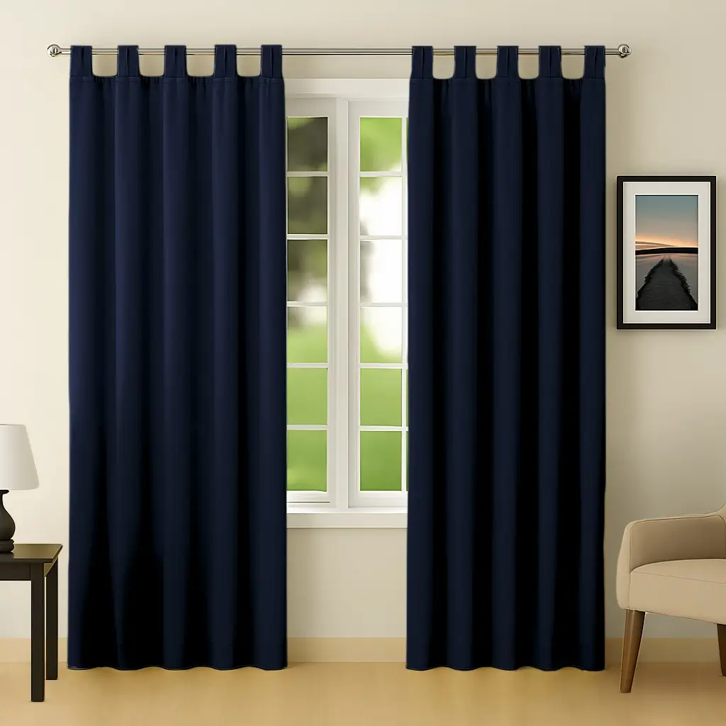 Curtain Navy Blue