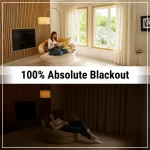 Full blackout curtains