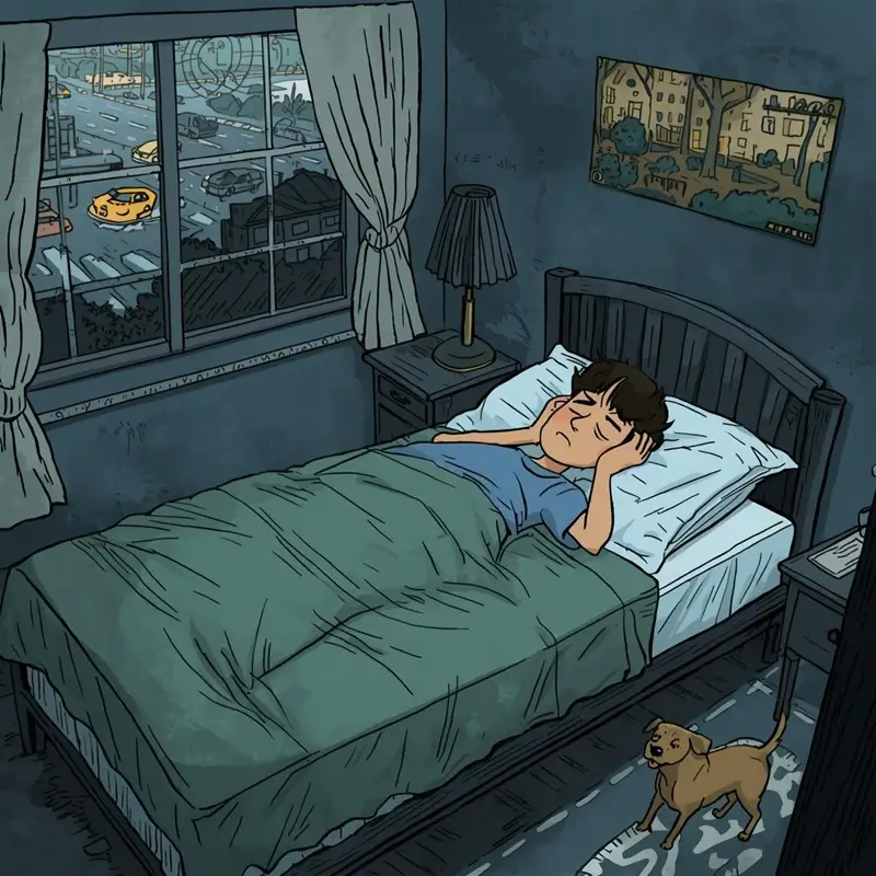 Unwanted sounds disrupting sleep