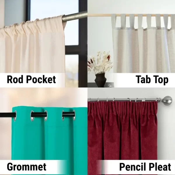 hanging style of curtains