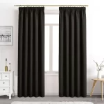 black curtains for your windows