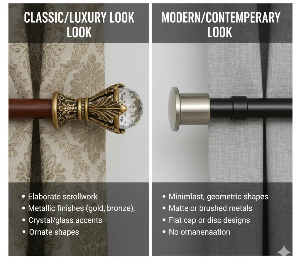 choose best rod design for your curtains
