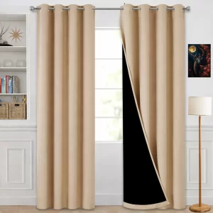 noise cancelling window curtains for home