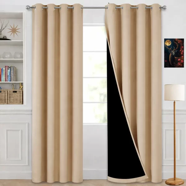 noise cancelling window curtains for home