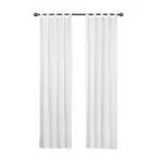 Buy white tab top curtains from us